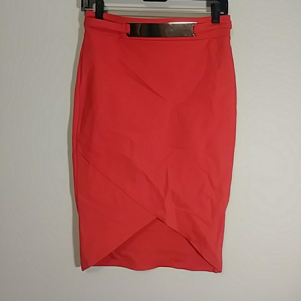 A high low pencil skirt